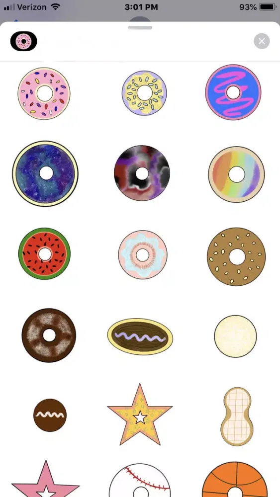 Donut Stickerz Screenshots