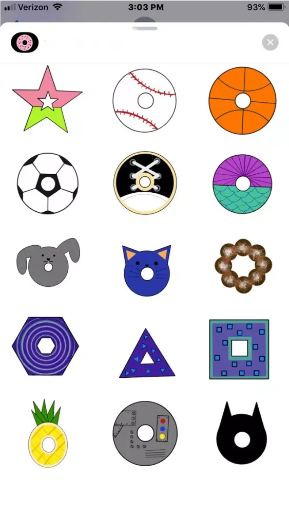 Donut Stickerz Screenshots