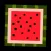 Square Fruit Stickers