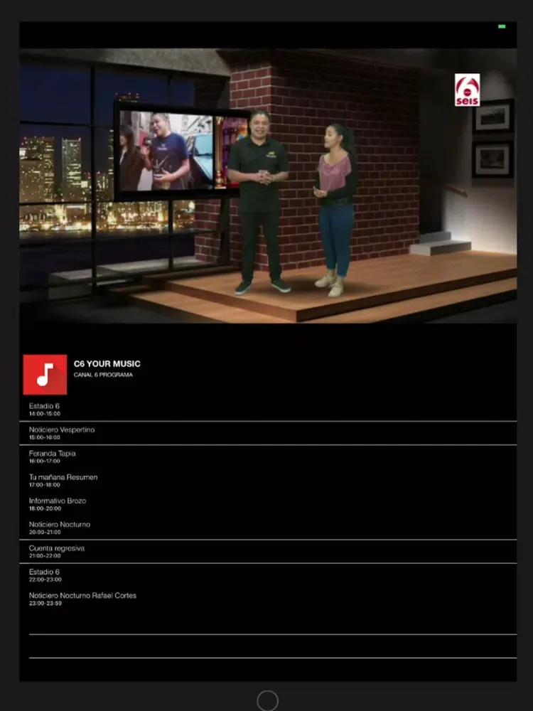 Canal 6 iPad  Ekran Görüntüleri