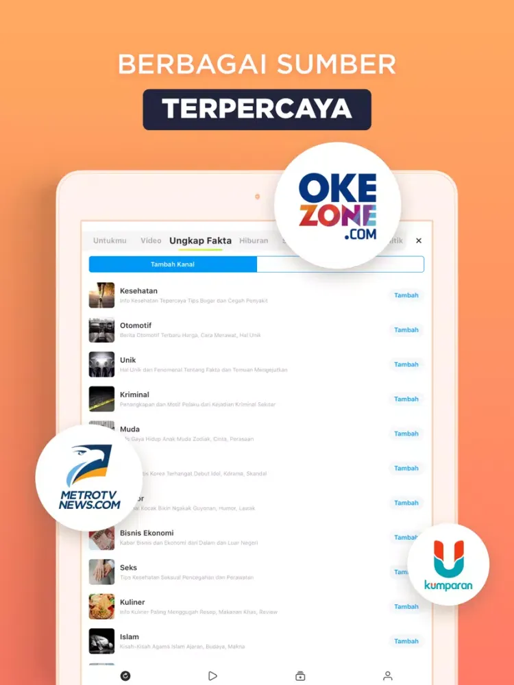 BaBe - Baca Berita Indonesia iPad Screenshots