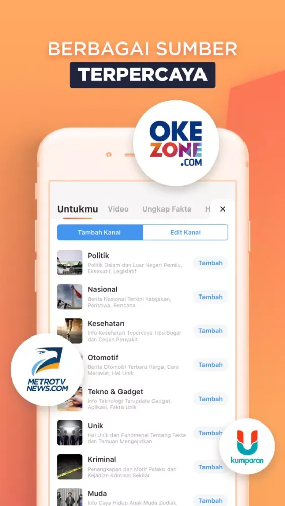 BaBe - Baca Berita Indonesia Screenshots