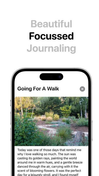 Echo - Journal Ekran Görüntüleri