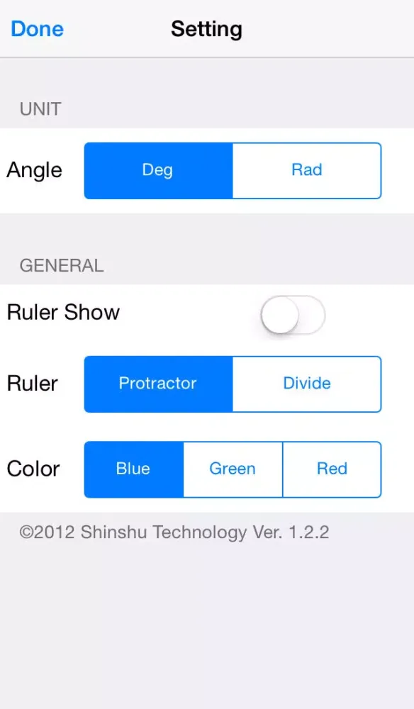 تصاویر Protractor Touch