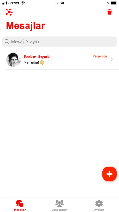 Techous Messenger Ekran Görüntüleri
