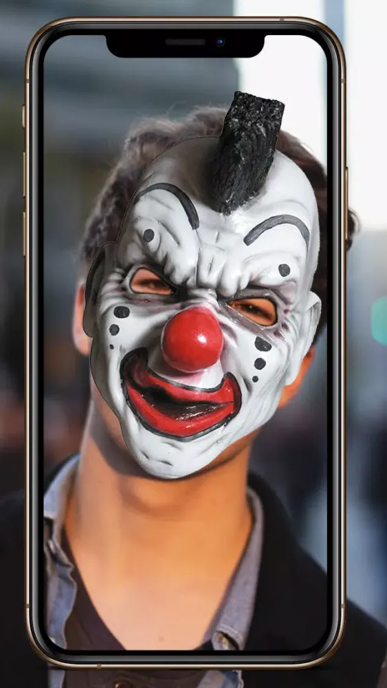 Evil Face Mask Photo Editor Screenshots