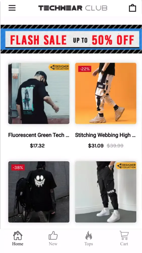 Скриншоты Techwear Club