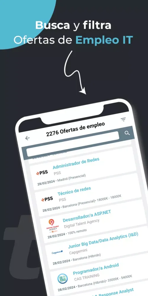 tecnoempleo.com سکرین شاٹس