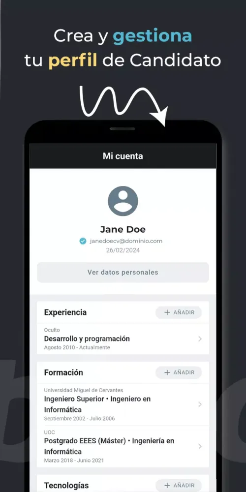 tecnoempleo.com سکرین شاٹس