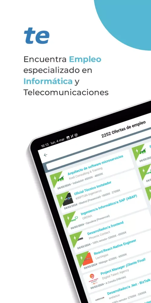 tecnoempleo.com سکرین شاٹس