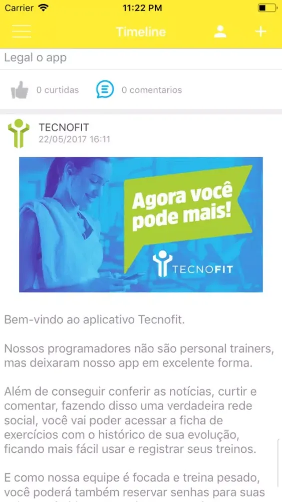 Zrzuty ekranu Usina do Corpo