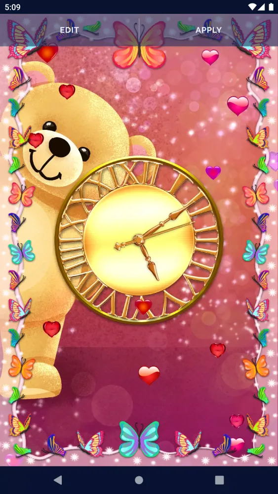 Teddy Bear Live Wallpaper应用截图