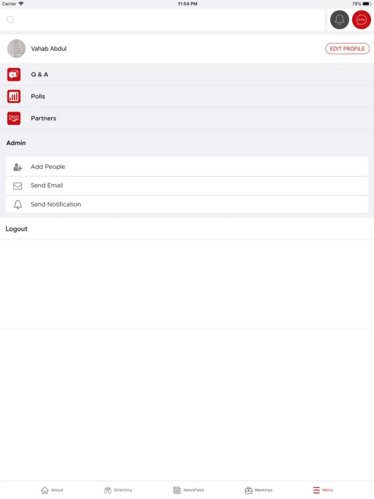 TEDxHyderabad iPad  Screenshots