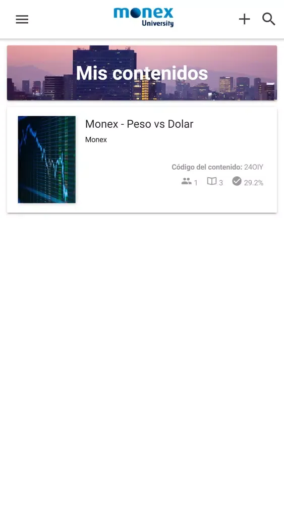 MONEX University Screenshots