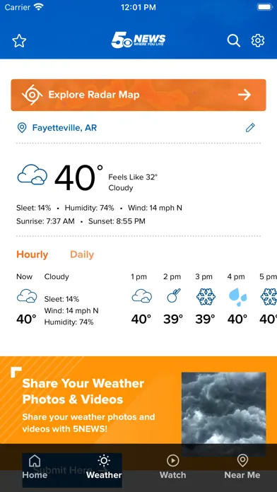 ภาพหน้าจอของ 5NEWS Northwest Arkansas