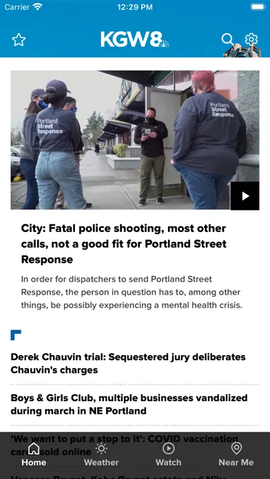 Tangkapan layar Portland, Oregon News from KGW