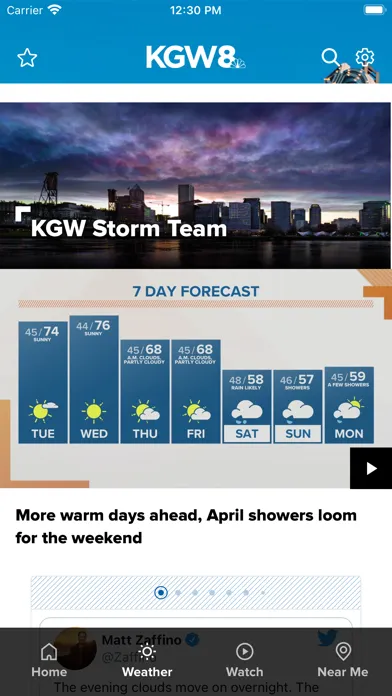 Tangkapan layar Portland, Oregon News from KGW