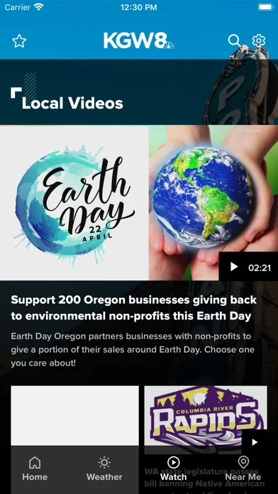 Tangkapan layar Portland, Oregon News from KGW