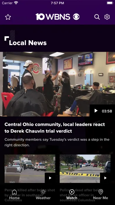 10TV WBNS Columbus, Ohio Screenshots