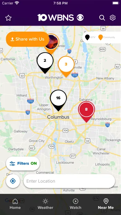 10TV WBNS Columbus, Ohio Screenshots