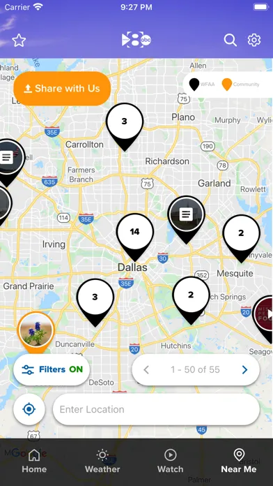 Ảnh chụp màn hình của WFAA - News from North Texas