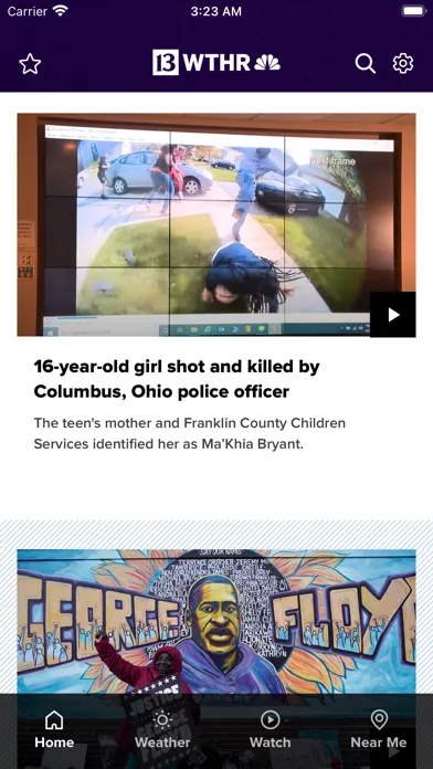 Indianapolis News from 13 WTHR Screenshots