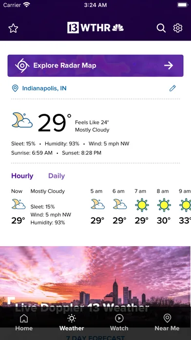 Indianapolis News from 13 WTHR Screenshots