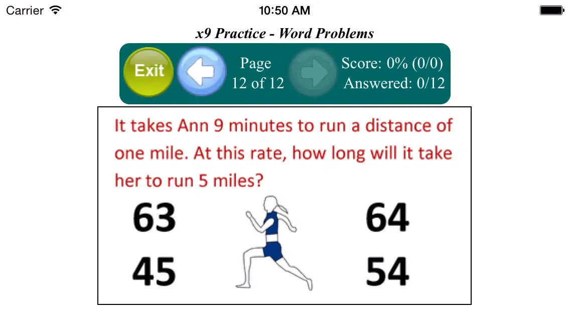 Multiplication Table - Full Version (with word problems) Screenshots