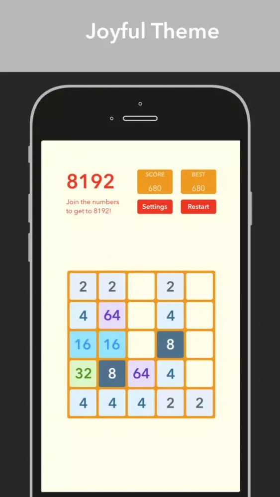 Ảnh chụp màn hình của 2048 - 2K48