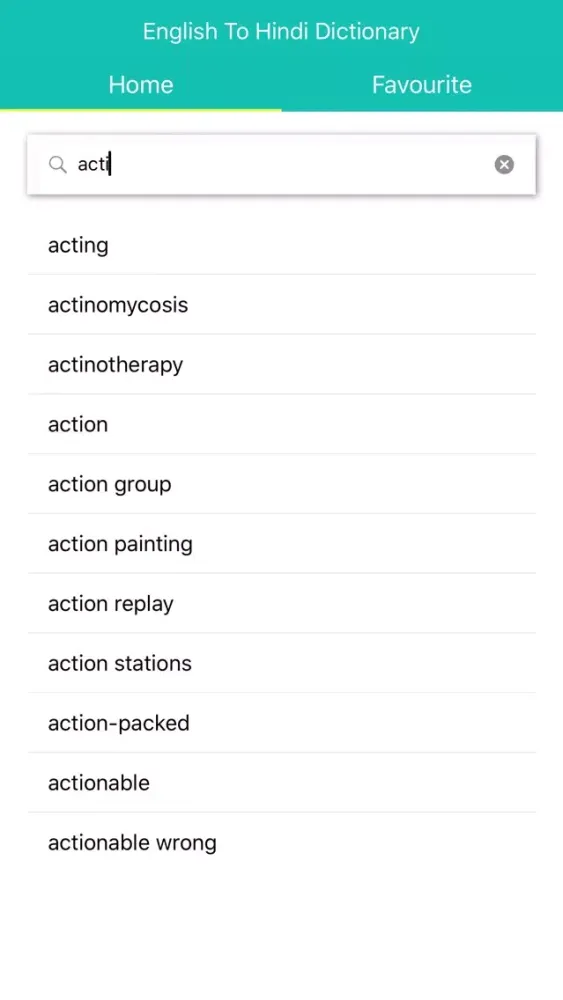 ภาพหน้าจอของ English To Hindi Dictionary - Offline Dictionary