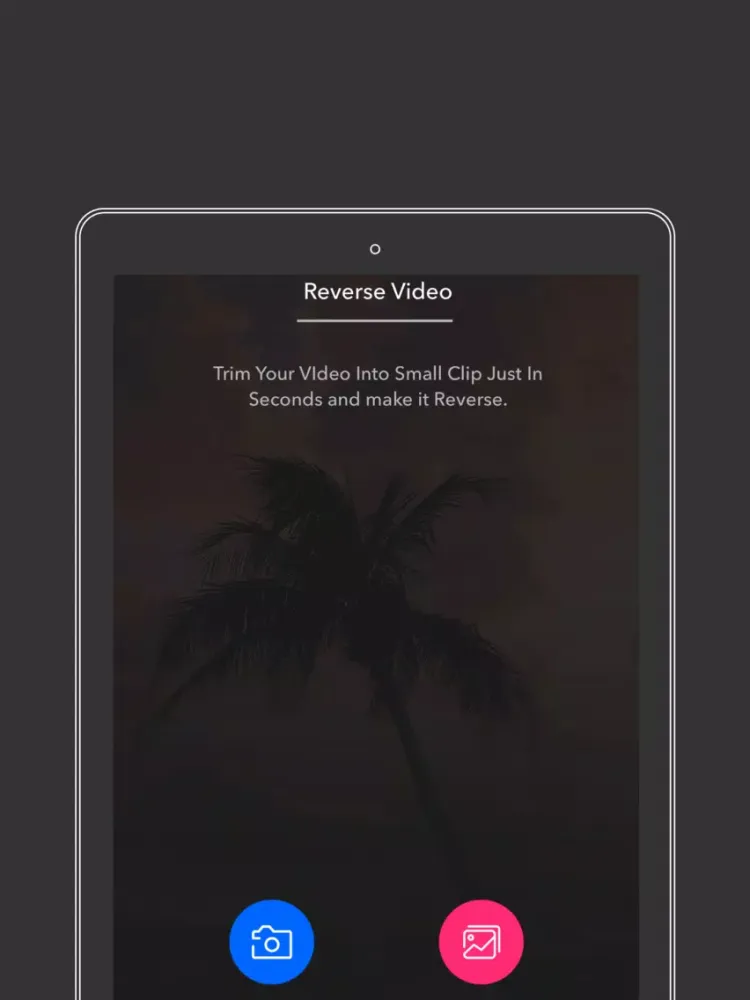 Скриншоты Vid Reverse - Video Reverse iPad 