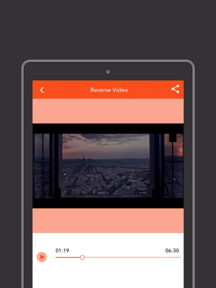 Скриншоты Vid Reverse - Video Reverse iPad 