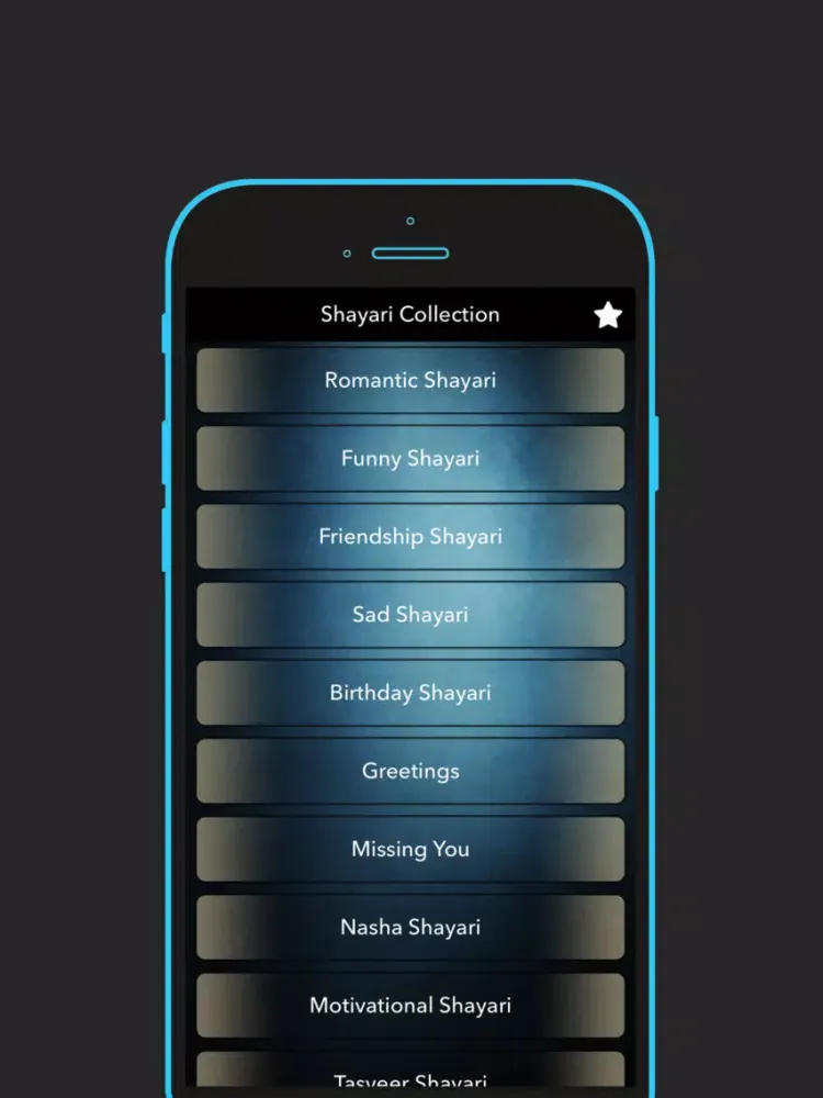 Shayari - The Best Shayari Collection iPad  Screenshots