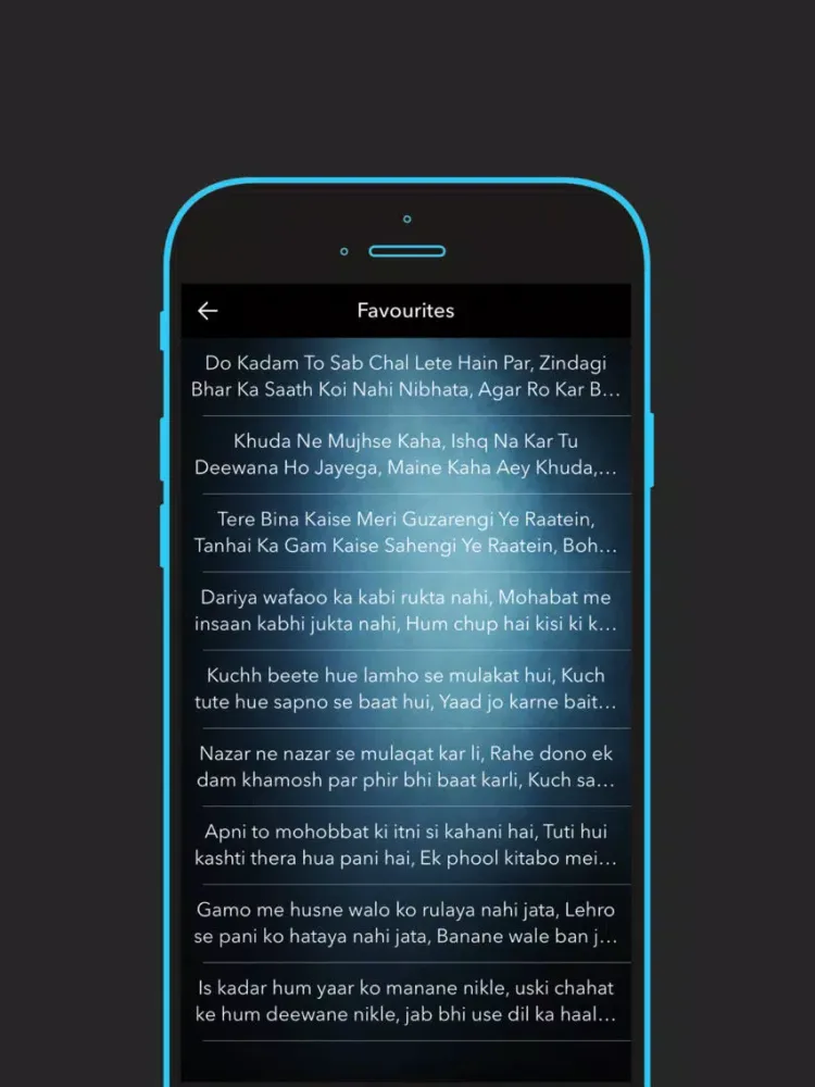 Shayari - The Best Shayari Collection iPad  Screenshots