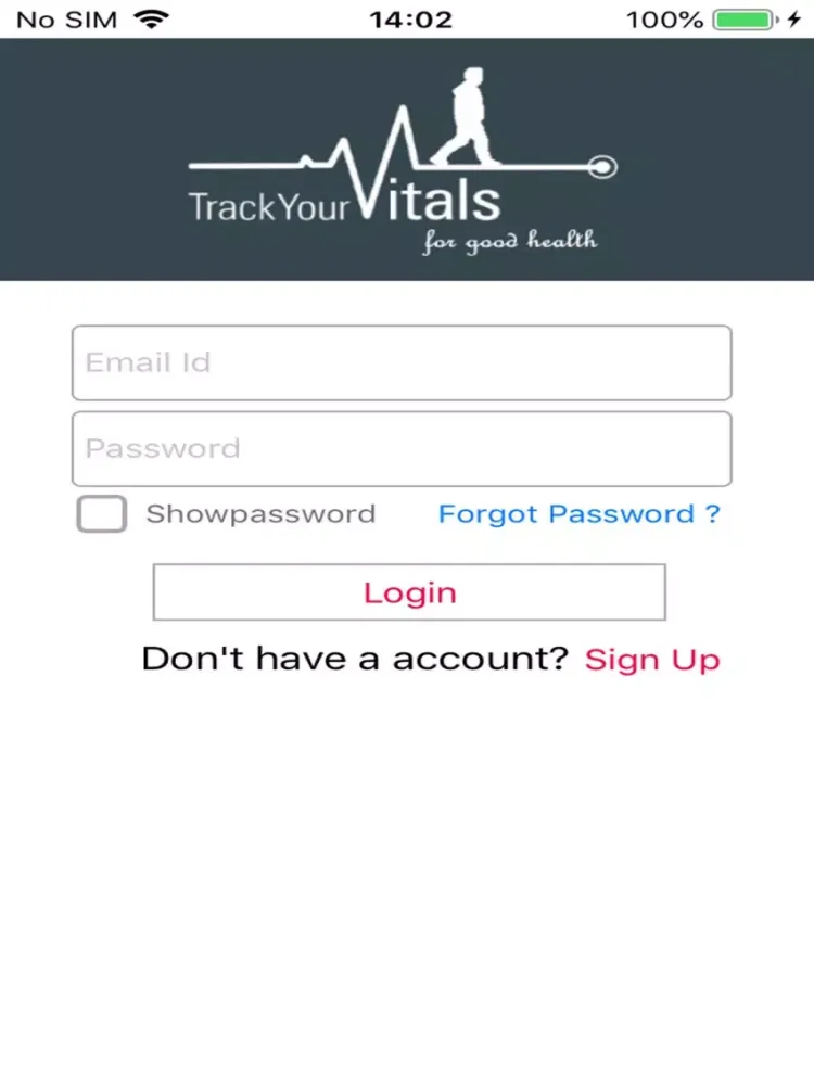 Zrzuty ekranu Track Your Vitals iPad 
