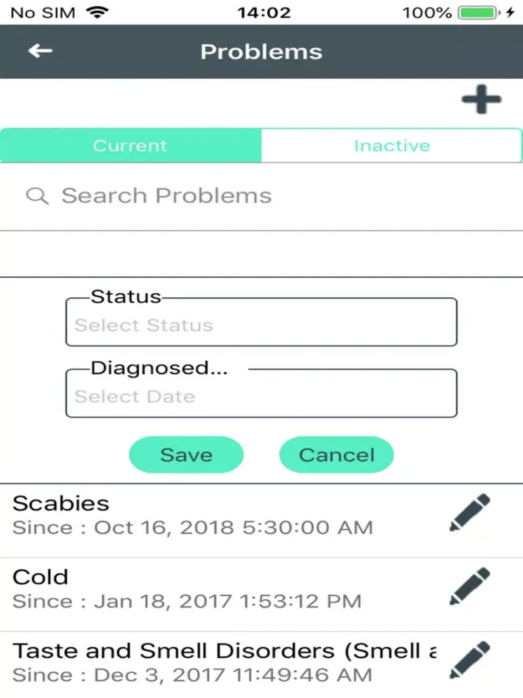Zrzuty ekranu Track Your Vitals iPad 
