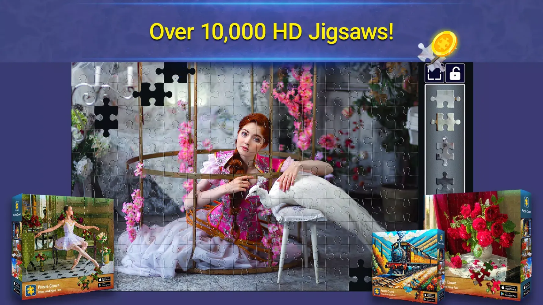 تصاویر Jigsaw Puzzles Crown: HD Games