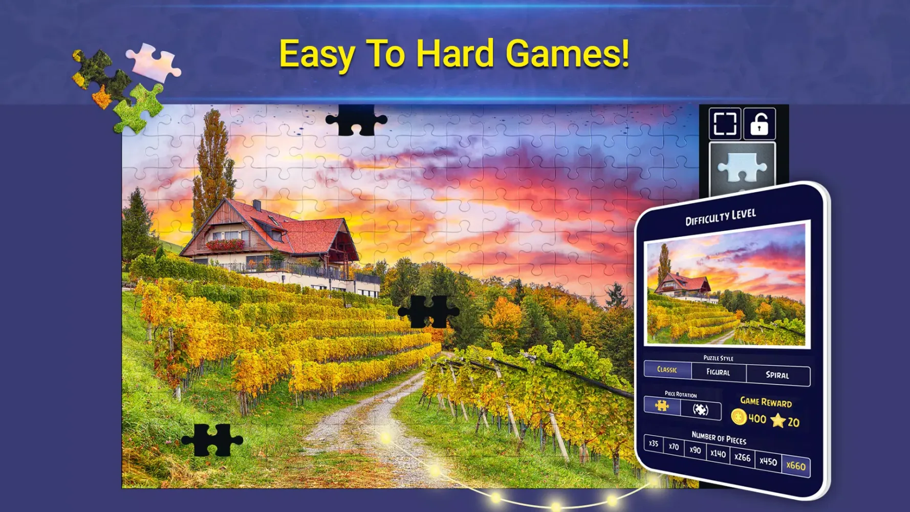تصاویر Jigsaw Puzzles Crown: HD Games