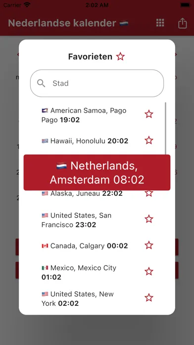 Nederlandse Kalender 2024 Screenshots