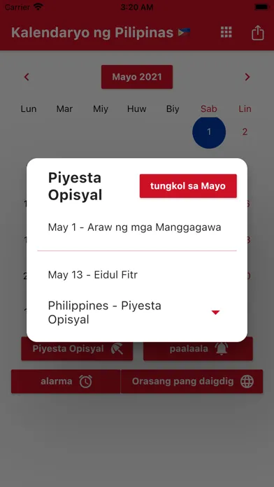 Kalendaryo ng Pilipinas 2024 Screenshots