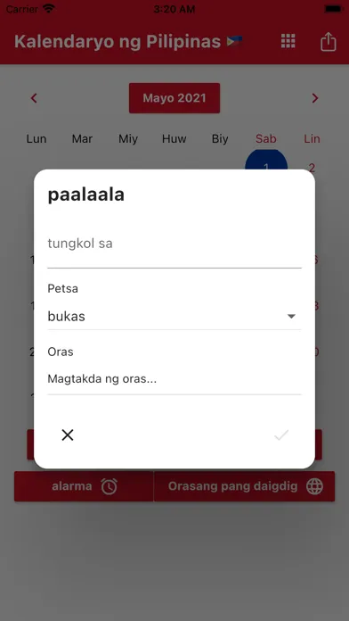 Kalendaryo ng Pilipinas 2024 Screenshots