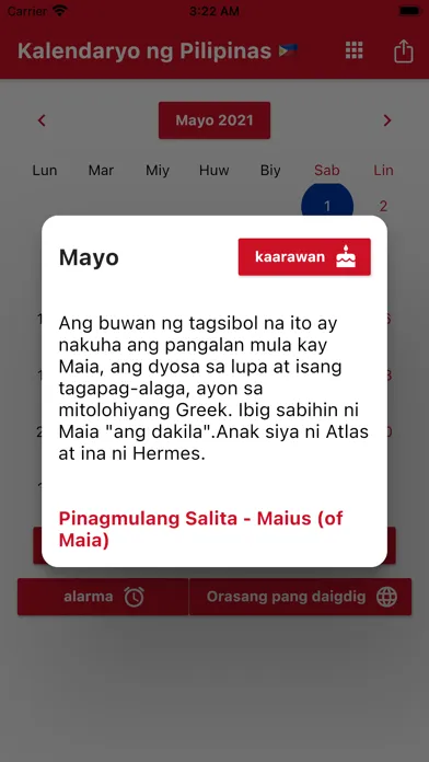 Kalendaryo ng Pilipinas 2024 Screenshots