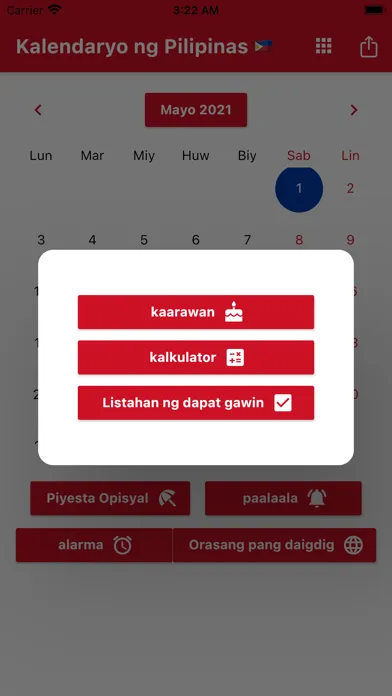 Kalendaryo ng Pilipinas 2024 Screenshots