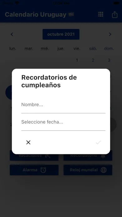 Скриншоты Calendario Uruguay 2024