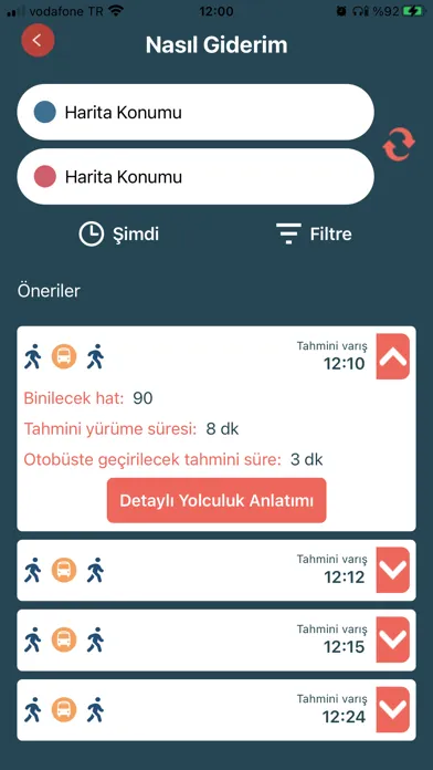Tangkapan skrin Urfa Ulaşım