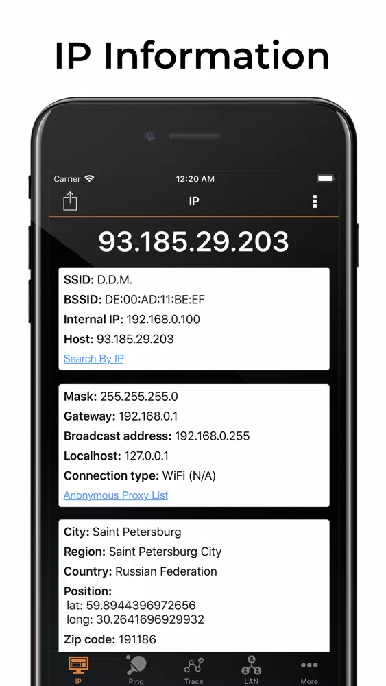 IP Tools: WiFi Analyzer Screenshots