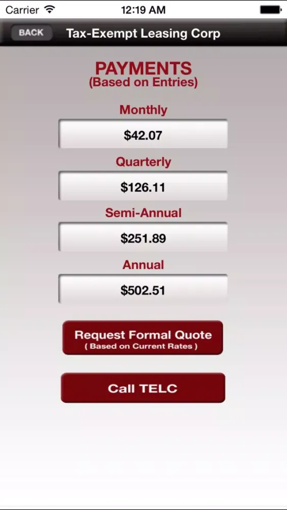 TELC Calculator应用截图
