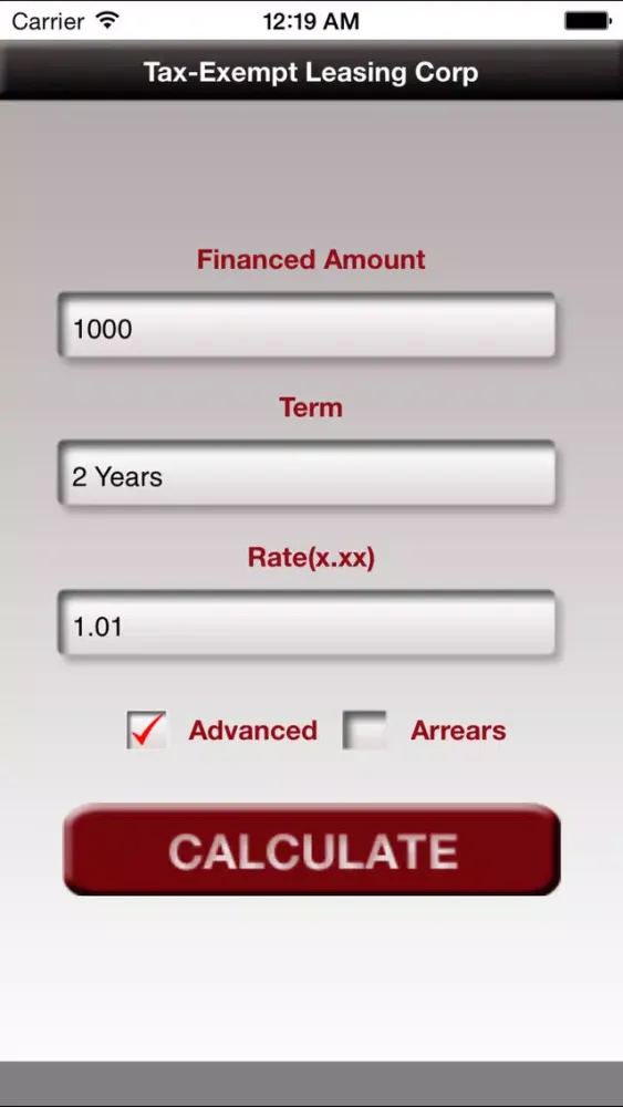 TELC Calculator应用截图