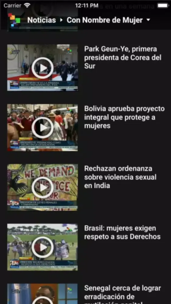 teleSUR VoD スクリーンショット