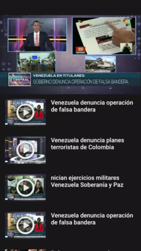 teleSUR VoD スクリーンショット